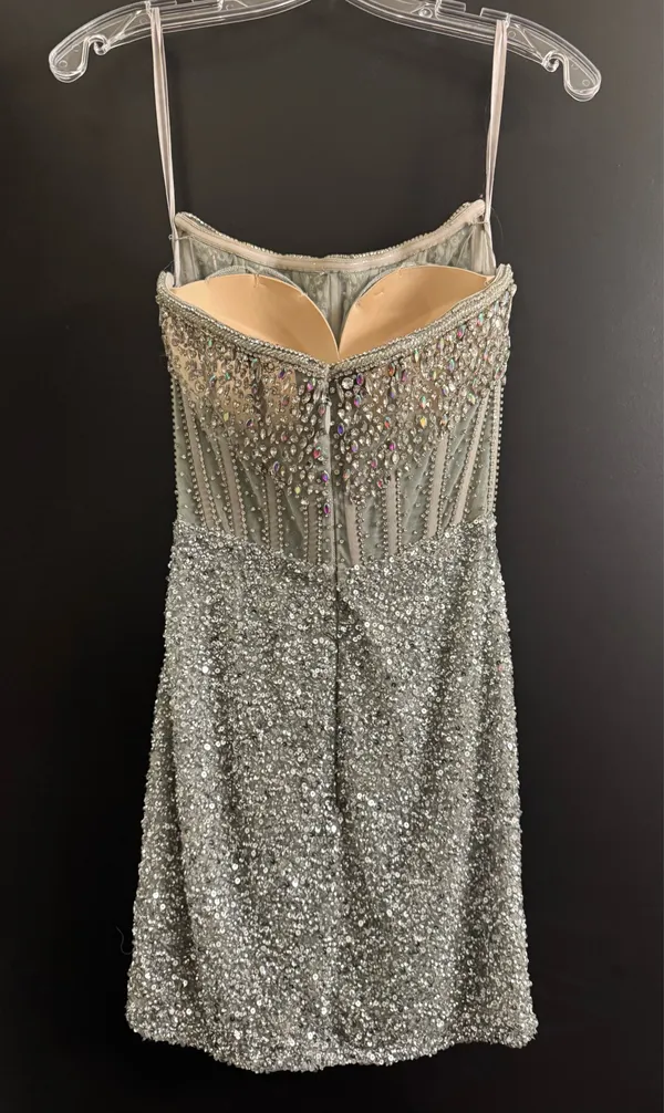Ashley Lauren Homecoming Dress Style #4564 - Image 4