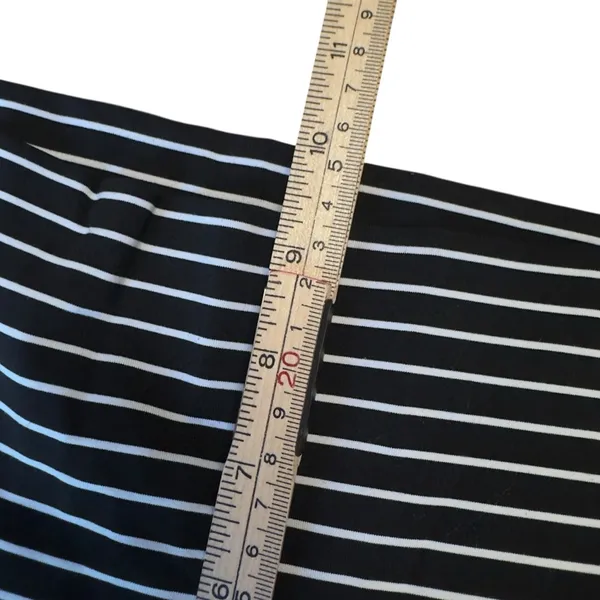 Lululemon Wunder Under Crop Stripe Luon High Rise Yoga Leggings Size 4 6 Women - Image 10