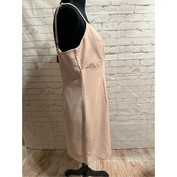 Lulus blush pink sleeveless dress size large - Image 4