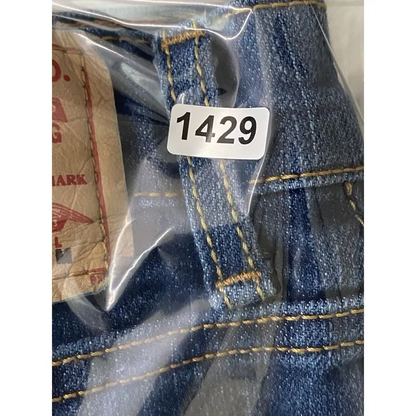 LEVI'S Womens's Classic 512 Slim‎ tapered medium jeans raw hem sz 10M - Image 13