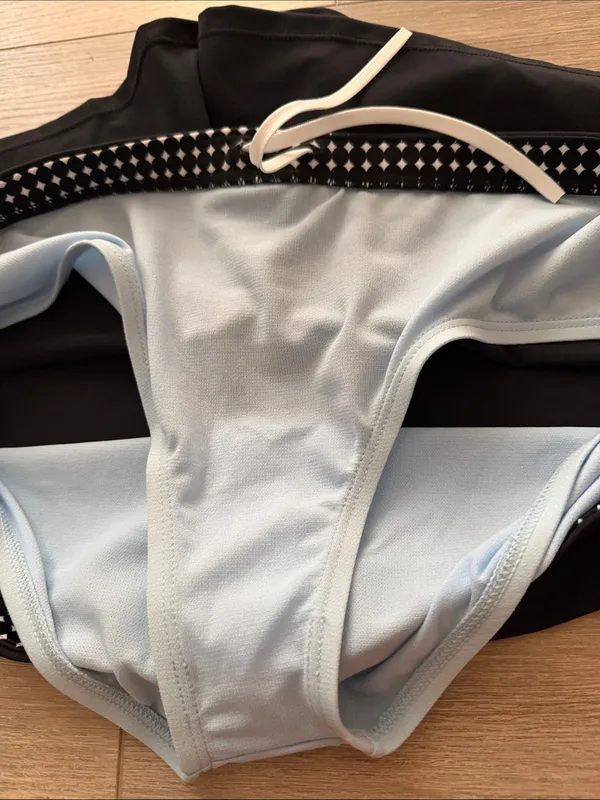 Nike Women’s Black Swim Shorts with White Swoosh - Image 3
