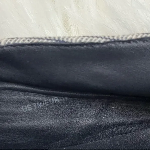 Vince Blair Gray Woven Canvas Slip On Sneaker 7 - Image 3
