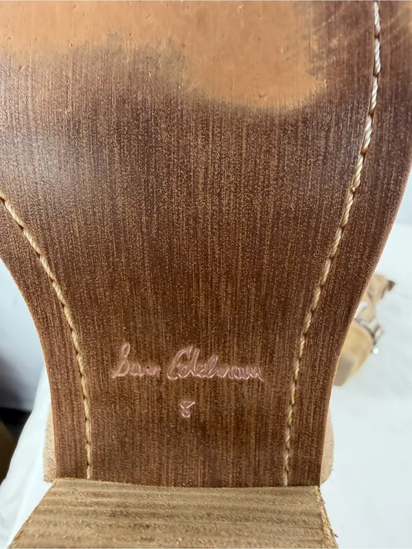 Sam Edelman‎ Bellamie Suede Square Toe Bootie in Taupe Size 8 - Image 7