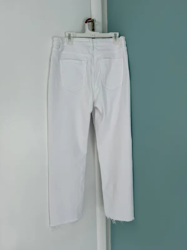 Just Black Denim White Jeans - Image 2