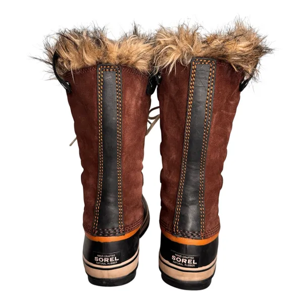 Sorel Joan of Arctic Faux Fur Waterproof Winter Boots Brown Women’s 6.5 - Image 6