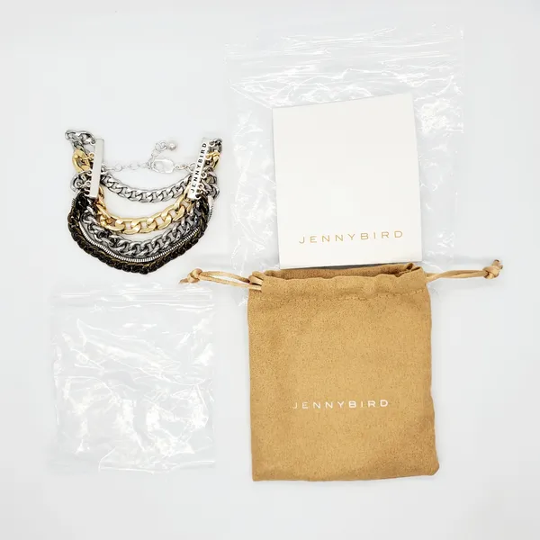 NWT Mixed Metal Layered Bracelet - Image 2