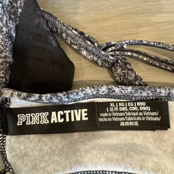 PINK-ULTIMATE LIGHTLY LINED‎ SPORTS BRA size XL - Image 5