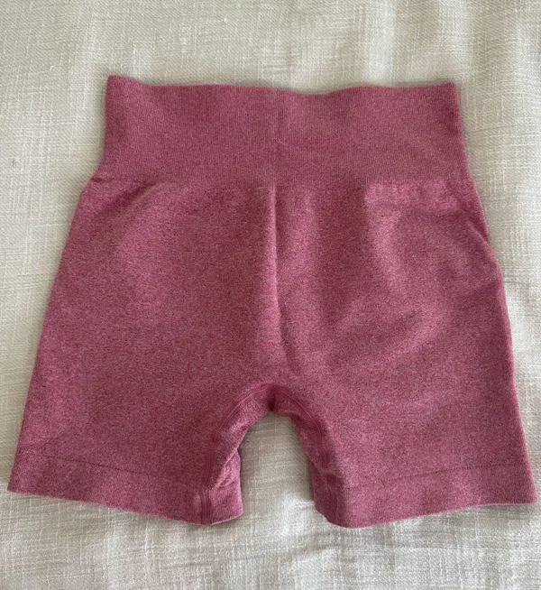 Pink Amazon Biker Shorts High-Waisted - Image 2