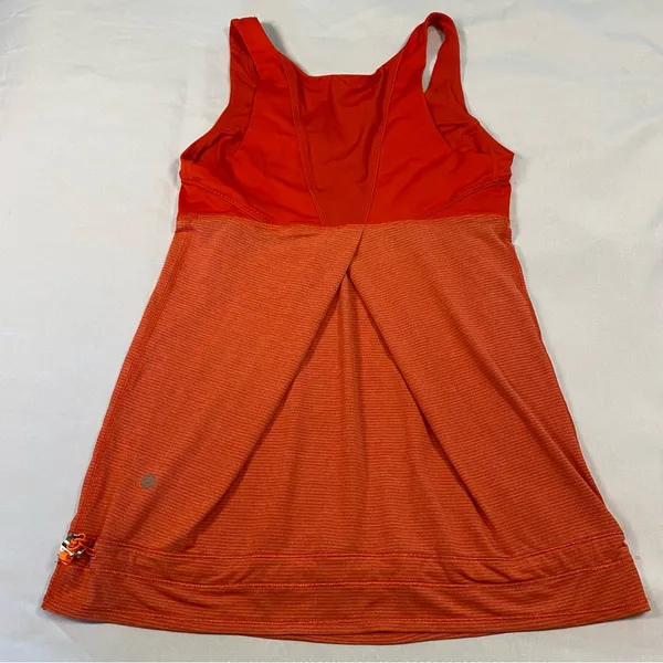 Lululemon Run Ta Ta Topper Tank in Love Red Orange‎ Sz 4 - Image 4