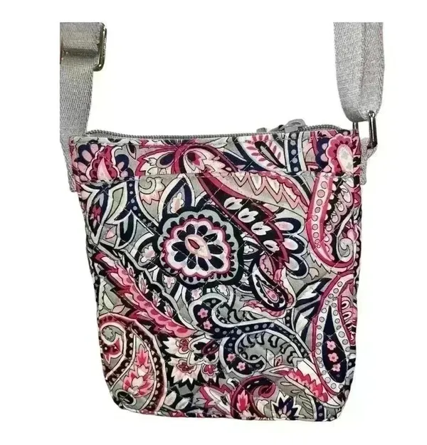 Vera Bradley Iconic Turnabout, Shoulder Bag, Microfibre Women's floral colorful - Image 5