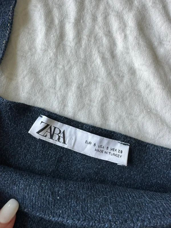 Zara Denim Tank Top - Image 3