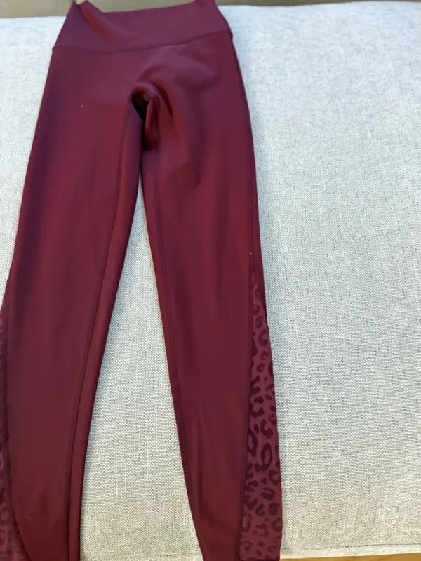 Offline by Aerie Maroon Active Leggings - Image 2