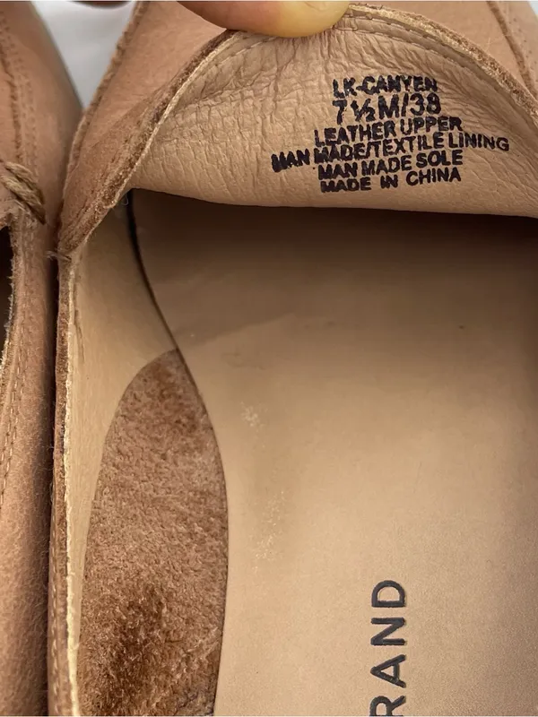 Lucky Brand Canyen slip on tan flat loafers women’s Size 7 1/2M - Image 9