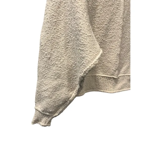Free People Found My Friend Pullover Boucle Textured Sweater Size XS Oversized - Image 2