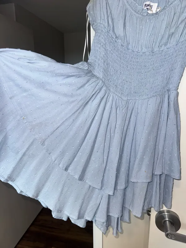 Princess Polly Romper Blue - Image 4