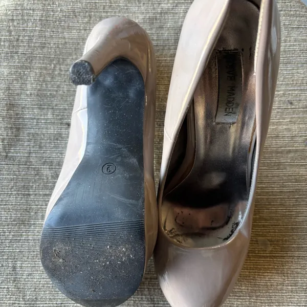Steve Madden Nude/Tan Platform Pumps - Image 3