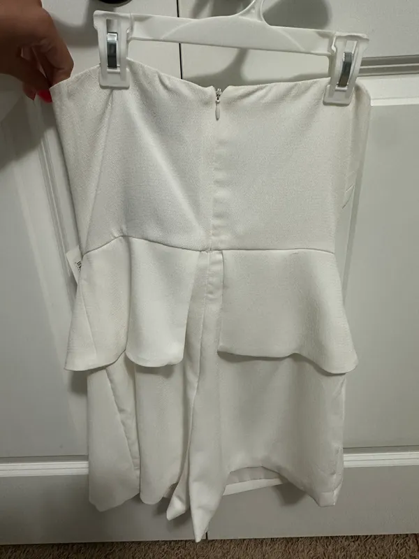 DO+BE Boutique White Romper - Image 2