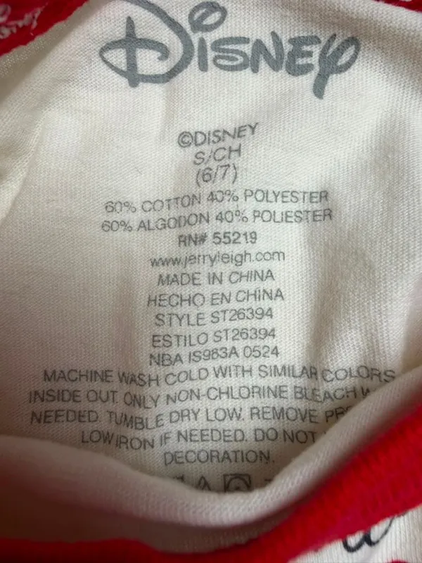 Cute Disney Mickey Mouse Florida The Original Ringer T-Shirt Size 6/7 - Image 2