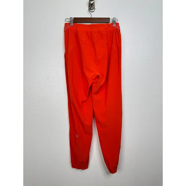 Lululemon Swiftly Speed‎ Jogger Flare Orange High Rise Running Pants Size 6 - Image 4