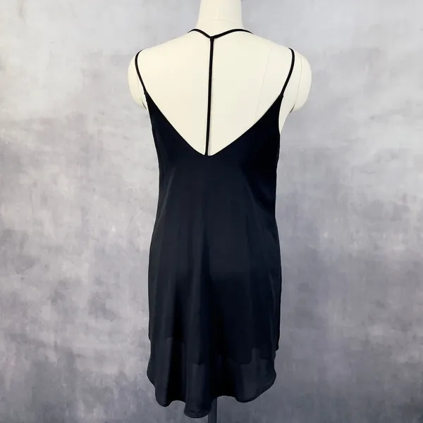 ASTR Womens Slip Dress Size Medium Swing Y2K Clubwear‎ Night Out Party Soft Goth - Image 2