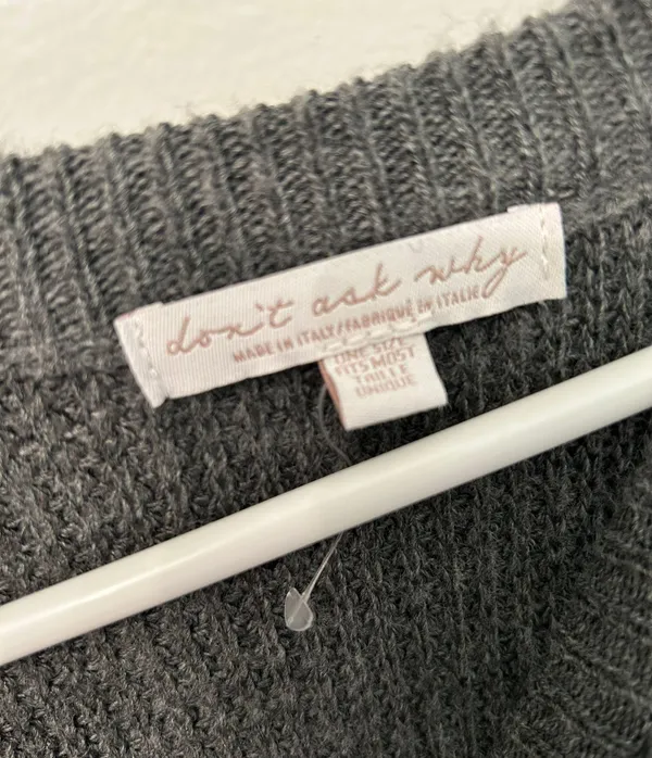 Don't Ask Why Off the Shoulder Sweater - Image 3