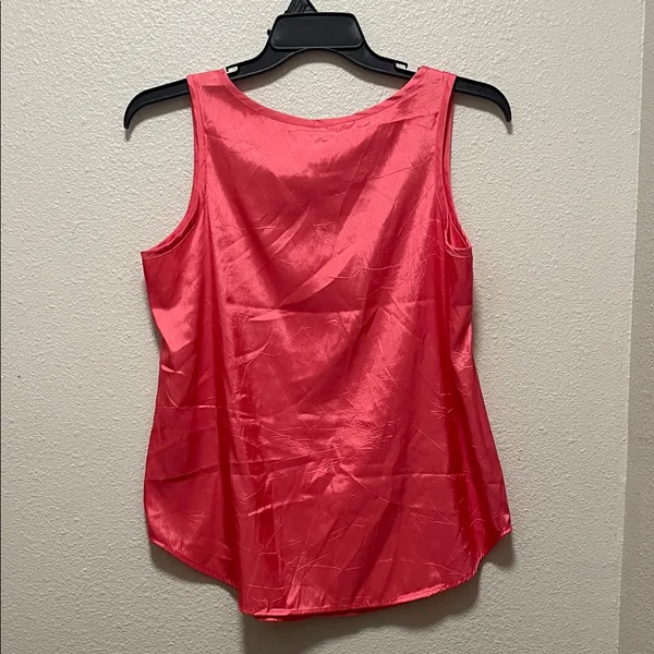 Roper Coral tank top with Studded Silver Butterfly Design #y2kfashion - Image 2