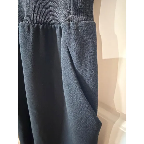 Cinq a Sept Black Jumpsuit Cargo Pocket XS Minimalist Casual - Image 5