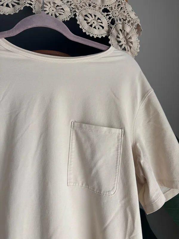 lululemon cream pocket tee - Image 3