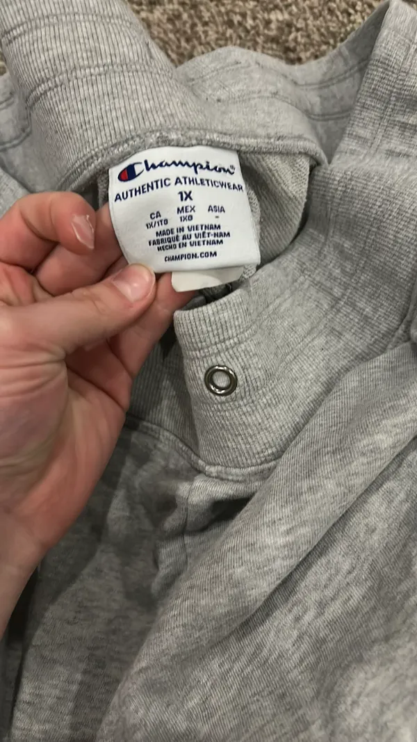 Champion Sweatpants 1x women’s grey - Image 2