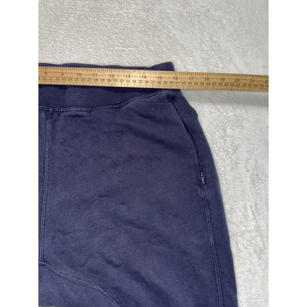 Lululemon Womens Athletica Warm Down Joggers Sweatpants Navy Blue Size 10 - Image 7