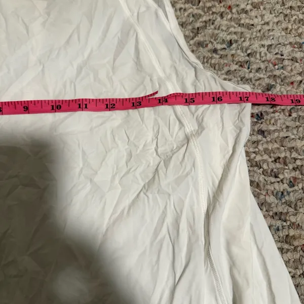Lululemon Sculpt Tank Top White- Size Medium - Image 6