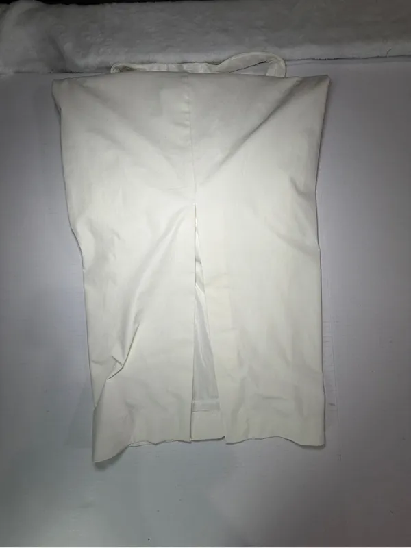 Zara Ivory Sleeveless Maxi Wrap Dress - Image 6