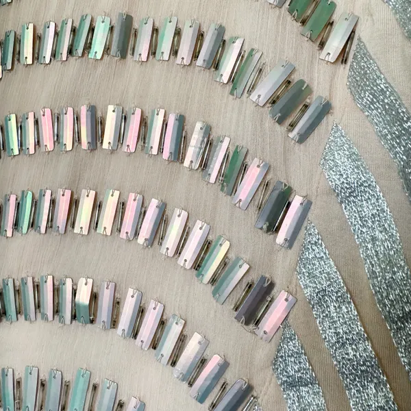 Iridescent Beaded Tank Top - Image 3