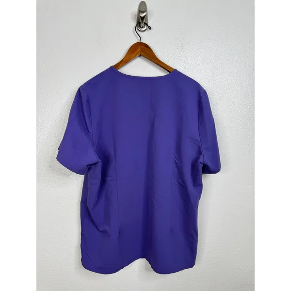 Figs Women's Purple‎ Catarina Scrub Top Size XXL - Image 2
