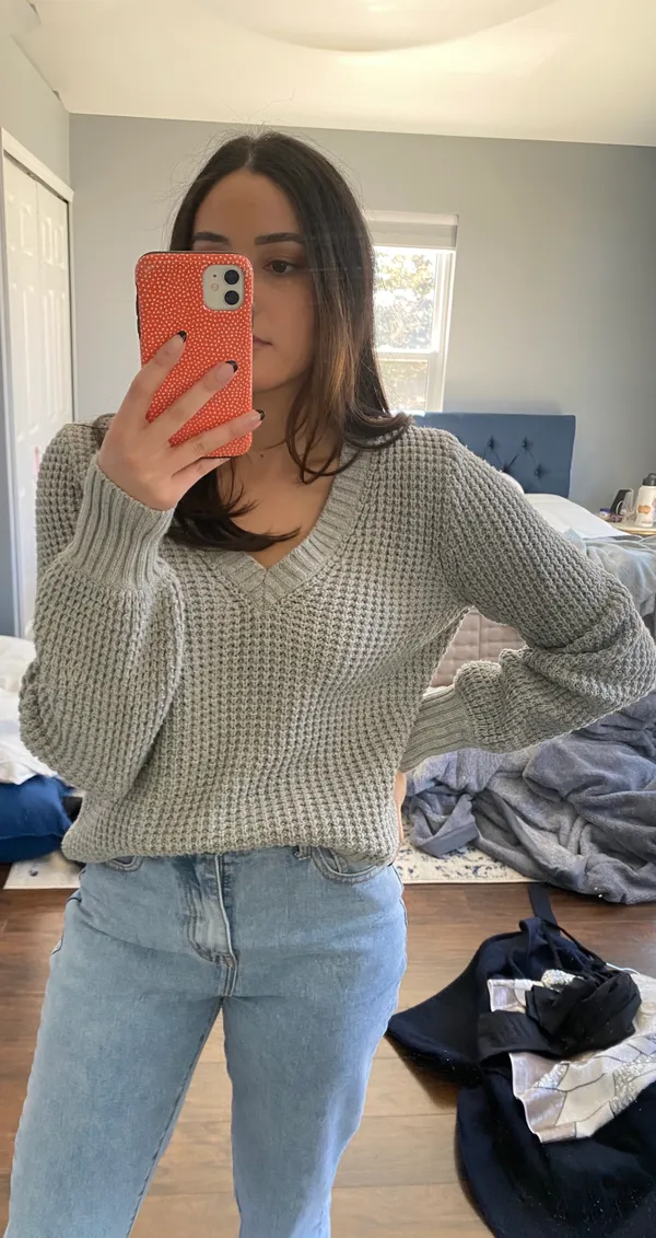 J.Crew Vneck knit Sweater - Image 2