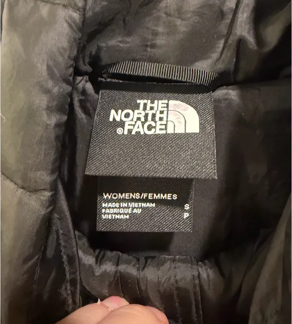 The North Face Women’s ThermoBall Eco Puffer Jacket Black / Dark Grey - Image 5