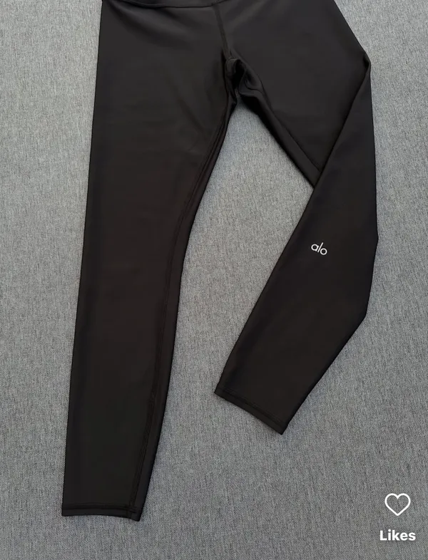 Alo Yoga High-Waisted Leggings Airbrush Yoga - Image 3