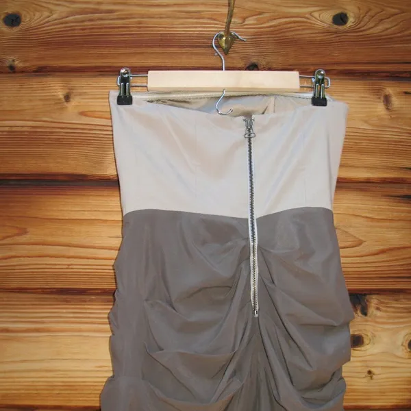 Alice + Olivia Silk Strapless Mini Dress - Image 10