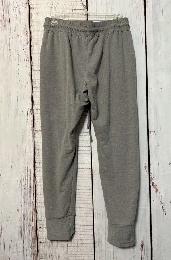 FP Movement Sunny Skinny Gray Drawstring Pocket Jogger Sweatpants Size Medium - Image 3