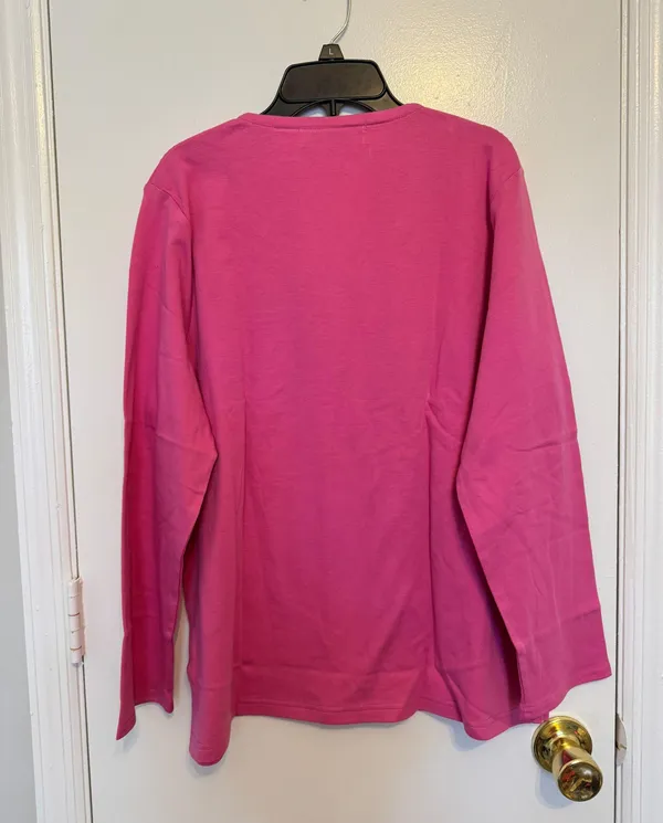 Storybook Knits Cupid’s Gift Beaded Long Sleeve Size L - Image 2