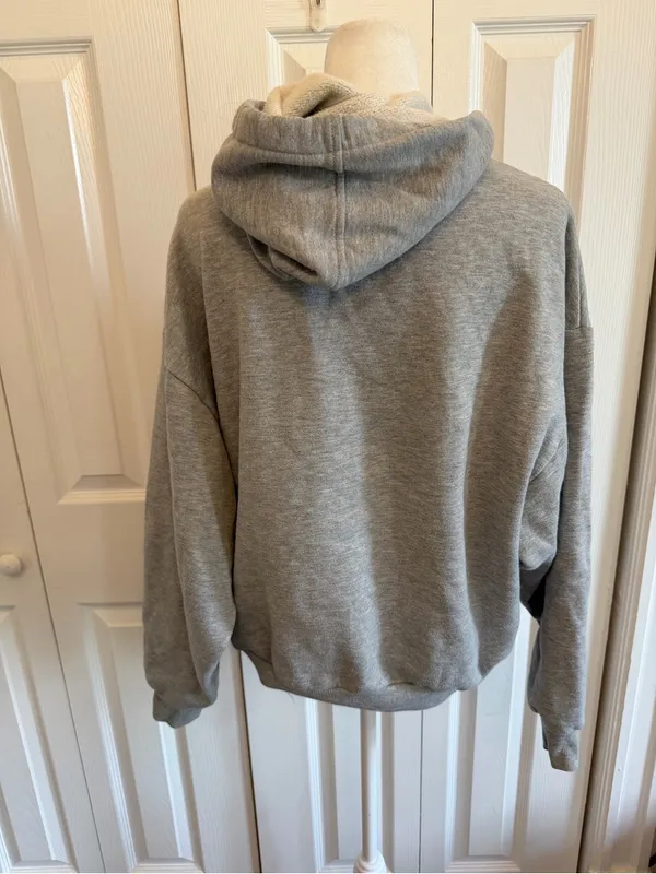 Alo Yoga Accolade Hoodie Looungewear Grey Size M - Image 4