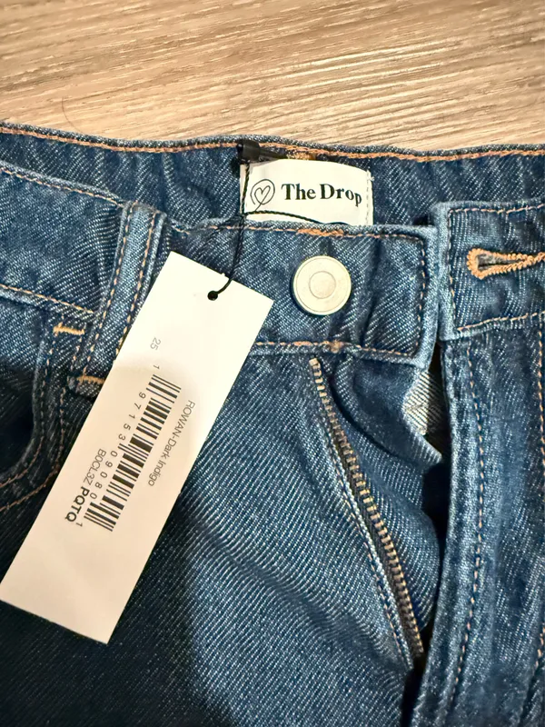 The drop denim shorts  - Image 4