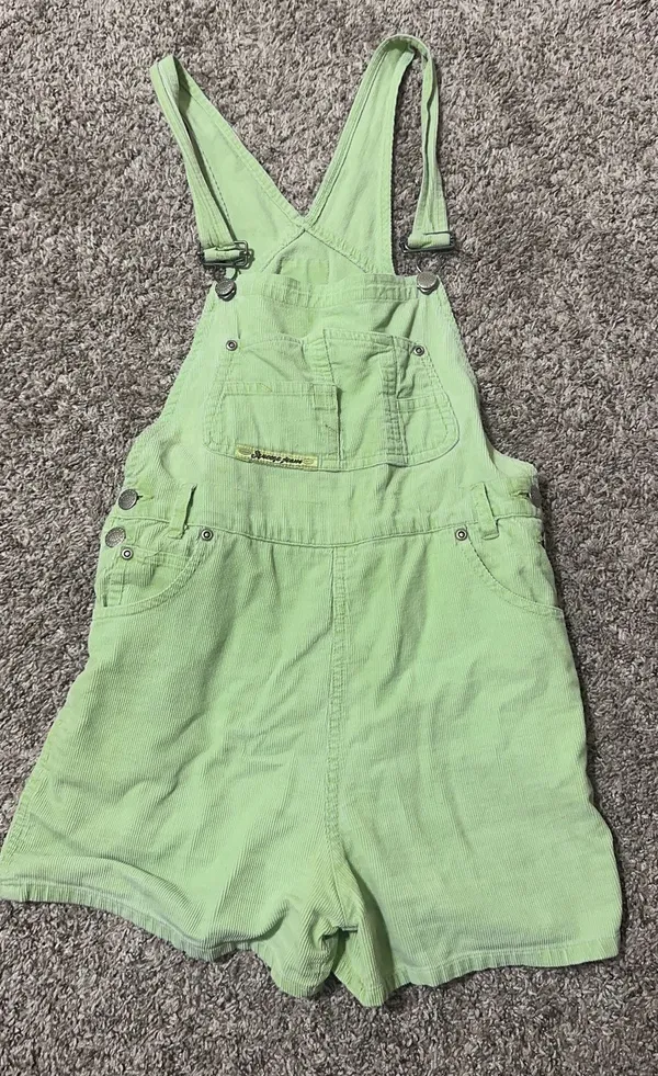 Squeeze Jeans green overalls - Image 3