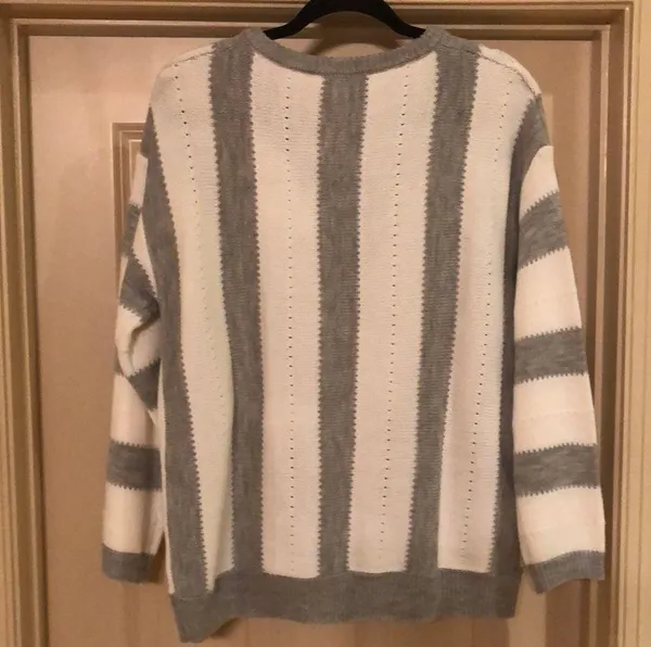 Misslook Chevron Print Sweater - Image 3