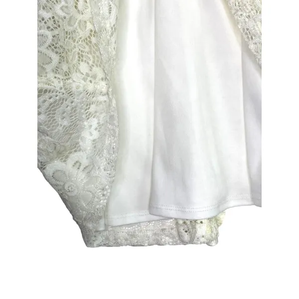 A Byer Womens Dress Size Large Sun Dress Sleeveless Lace Lined Knee‎ Length - Image 7