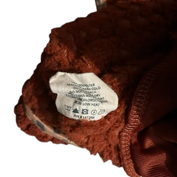 Simply Southern Size Small Simply Soft Auburn Leopard Pullover - Image 5