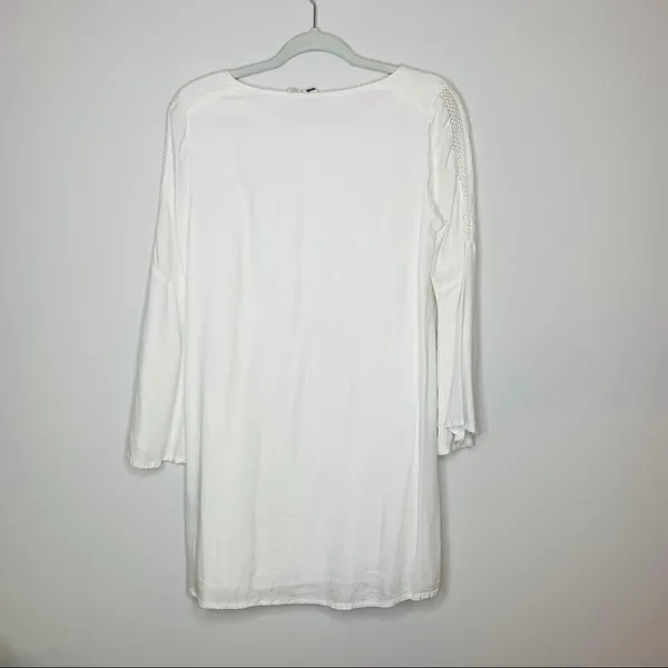 Roxy White Flowy Dress - Image 5
