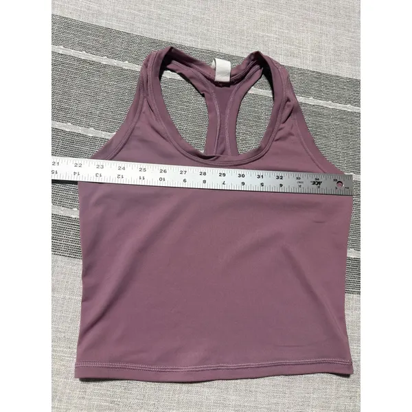 Tank Top Mauve Purple Racerback Womens Size 4 - Image 3