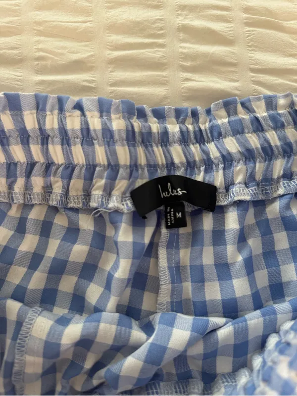 Lulu’s Gingham Pajama Set - Image 5