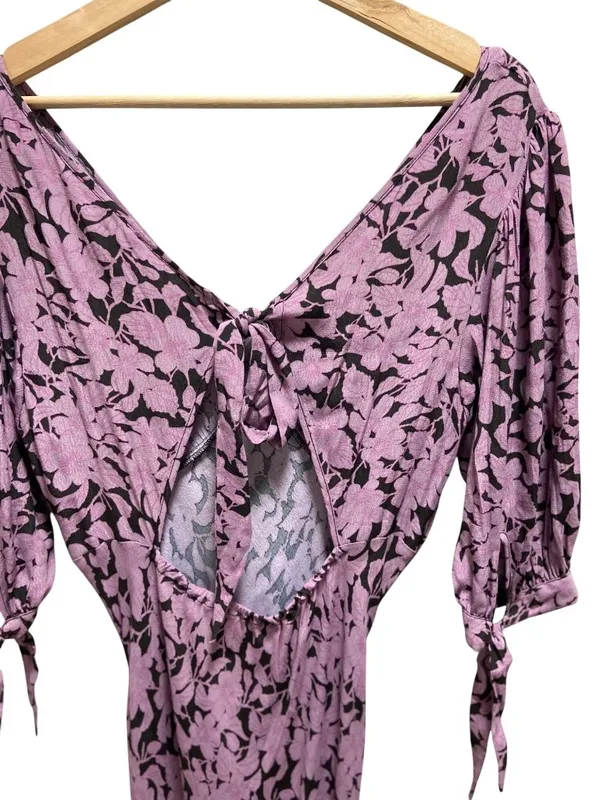 Free People Rollas Sophie Dress Pink Size L NWT Sold Out Boho Spring Cottagecore - Image 10